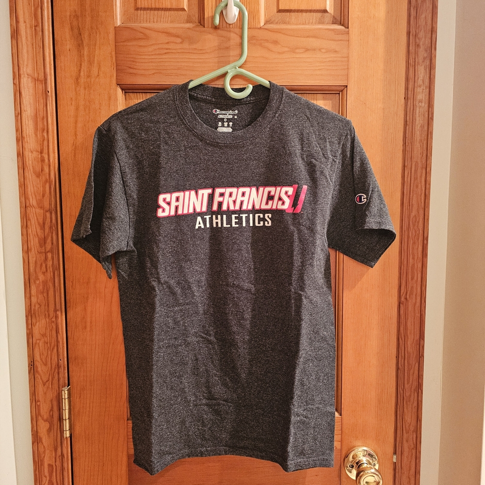 Champion Dark Gray Saint Francis University Athletics Tee